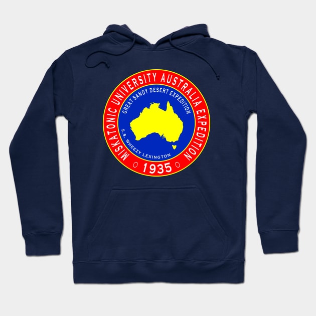 Miskatonic University Australia Expedition Hoodie by Lyvershop